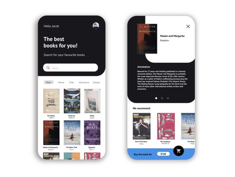 Book App Design, Book App Ui, Moodboard App, Bookstore Design, Ui Design Principles, Library App, Mobile Design Inspiration, App Design Layout, Ui Ux App