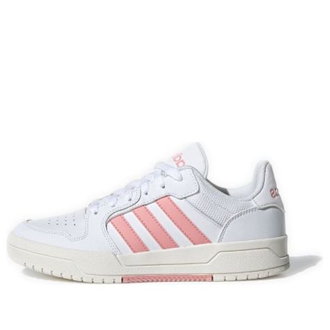 Adidas neo Entrap EH1460 Adidas Neo, Adidas Pink, Pink Sneakers, Pink Adidas, Adidas Samba Sneakers, Sneakers Shoes, Stylish Sneakers, Pink And White, Me Too Shoes