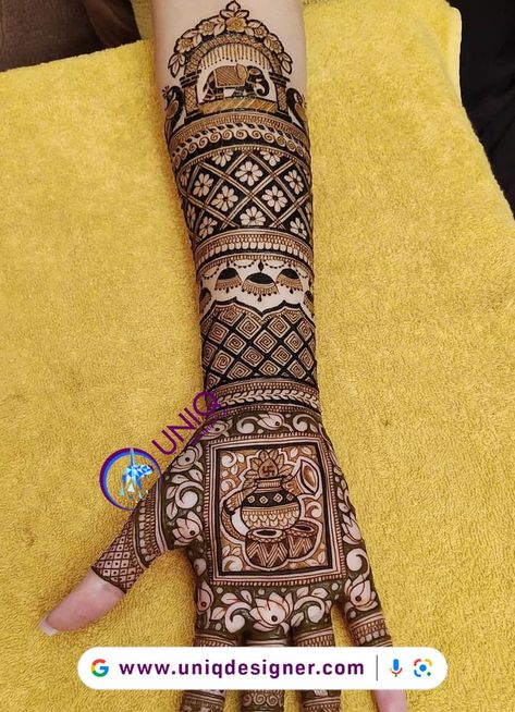 Vastu Pujan Mahendi, Bride Mom Mehendi Designs, Western Mehndi, Bride Mahendi, Traditional Mehandi, Rajasthani Mehndi Designs, Wedding Mehendi, Indian Mehndi, Indian Mehndi Designs