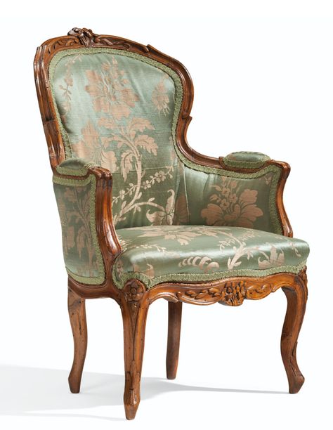 A LOUIS XV BEECHWOOD CHILD'S BERGERE | MID-18TH CENTURY | Christie's Louis Xv Chair, Louis Xv Furniture, Sofa Couch Design, Couch Design, Bergere Chair, Art Storage, Century Furniture, Upholstered Furniture, Wingback Chair