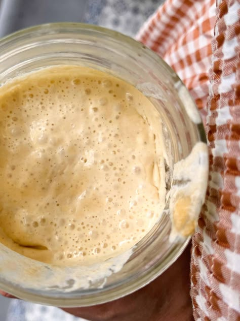 Einkorn Sourdough Starter How To Make Sourdough Leaven, Einkorn Sourdough Starter, Einkorn Sourdough, Einkorn Bread, Caramel Frappe, Farmhouse On Boone, Einkorn Recipes, Whole Wheat Sourdough, Einkorn Flour