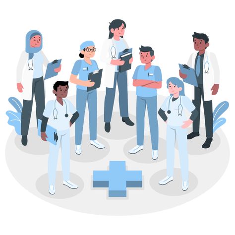 Doctors Illustration, Hospital Illustration, Doctor Illustration, Healthcare Illustration, Nurse Team, Doctor Hospital, Doctor Help, Png Illustration, Health Professional