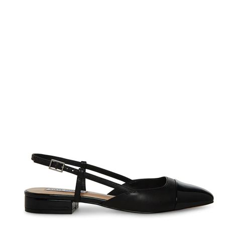 Slingback Mules, Steve Madden Store, Work Fits, Slingback Flats, Shoe Inspo, Low Block Heels, Slingback Heel, Sling Back, Work Clothes