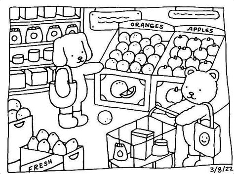 Modele Zentangle, Bobbie Goods Coloring Pages, Bobbie Goods Coloring, Bobbie Goods, Kitty Coloring, Bear Coloring Pages, Detailed Coloring Pages, Hello Kitty Coloring, Easy Coloring Pages