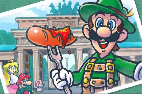 Super Mario 2d Art, Berlin Tour, Super Mario Nintendo, Mario Stuff, Mario Fan Art, Super Mario And Luigi, Mario Games, Mario Nintendo, Super Mario World