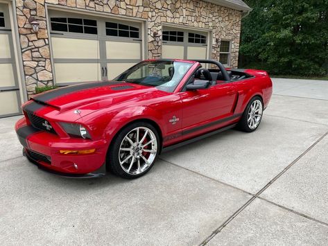 2007 Ford Mustang Shelby Gt500 Super Snake 2007 Ford Mustang Convertible Red Rwd Manual Shelby Gt500 Super Snake Price : $ 63,995 Category : Mustang Condition : Used Location: 080**, Hammonton,NJ,USA Visit listing » Shelby Gt500 Super Snake, 2007 Mustang, 2007 Ford Mustang, Super Snake, Car Sit, Mustang For Sale, Ford Mustang For Sale, Ford Mustang Convertible, Ford Mustang Shelby Gt500