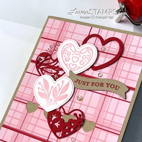 Most Adored Stampin Up Cards, Stampin Up Adoring Hearts, Adoring Hearts Stampin Up Cards, Stampin Up Wedding Cards, Stampin Up Valentine Cards, Bee Mine Valentine, Valentine Stamps, Valentine Cards Handmade, Bee Mine