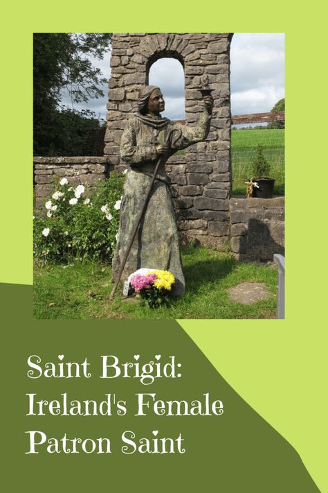 St Brigid Day, St Bridget Of Ireland, Saint Brigid Of Kildare, St Brigid Of Ireland, Saint Brigid, Places In Ireland, Irish Things, St Bridget, Ireland History