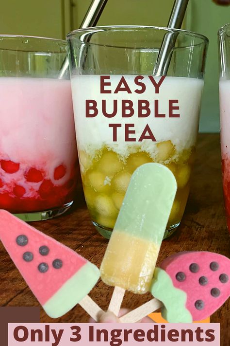 Boba Tea Recipe Videos, How To Make Boba Pearls, How To Make Boba, Boba Recipe, Boba Tea Recipe, How To Make Bubbles, Boba Pearls, Vegan Cheese Recipes, Boba Tea