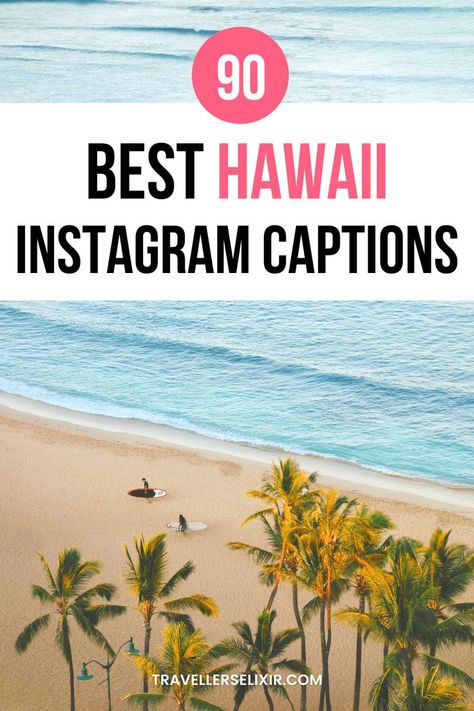 Best Hawaii Instagram captions & quotes Hawaii Quotes For Instagram, Hawaii Captions Instagram, Aloha Meaning, Hawaii Instagram Captions, Caption Untuk Instagram, Hawaii Quotes, Working On A Cruise Ship, Captions Sunset, Insta Caption Ideas