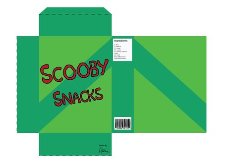 Scooby Doo Scooby Snacks, Scooby Snacks Box Diy, Scooby Doo Halloween Party, Scooby Snax, Scooby Doo Snacks, Scooby Doo Birthday Party, Scooby Doo Halloween, Box Png, Scooby Snacks