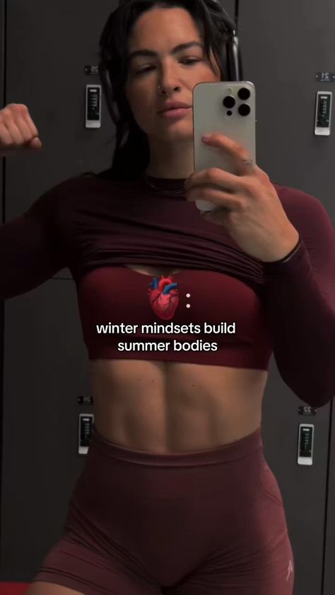 Winter Arc Gym Girl, Winter Gym Motivation, Winter Arch Gym, Winter Arc Gym Motivation, Winter Arc Motivation Women, Summer Bodies Are Made In Winter, Winter Arc Routine, Winter Arc Workout, Winter Arc Goals