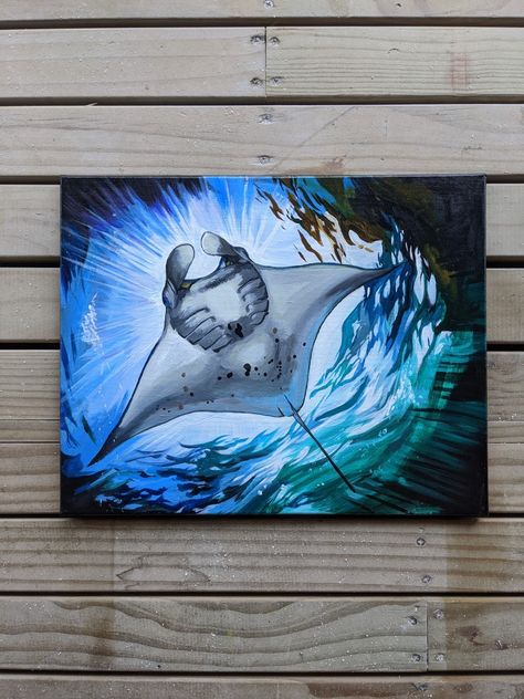 art artaccount artist artistsoninstagram artwork artworks mantaray maldivesartist maldives paintingoftheday painting acrylic acrylicpainting Manta Ray Painting Acrylic, Manta Ray Painting, Ray Painting, Interesting Perspective, Manta Ray, Art Class, Painting Acrylic, Art Classes, Starry Night