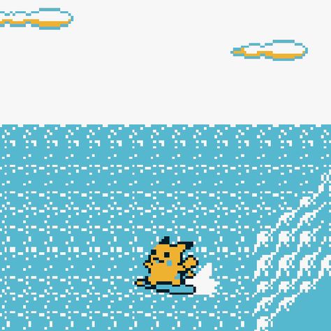 Surfing Pikachu Flip 5 Wallpaper Gif, Surfing Pikachu, Pokémon Gif, Yellow Pikachu, Pokemon Z, Pokemon Video, Best Pokemon, Rare Pokemon Cards, Pokemon Sprites