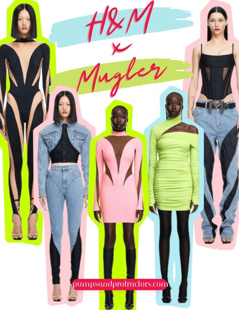 Everything you need to know about the H&M x Mugler collab + how to shop the collection – Pumps & Protractors Waiting List, S Signature, Signature Design, Fashion Labels, Fast Fashion, The Collection, High Fashion, This Year, Need To Know