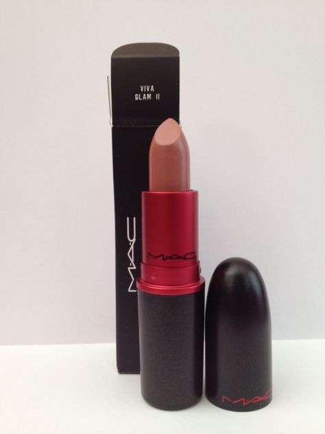 Mac viva glam 2 satin lipstick Mac Viva Glam Ii, Viva Glam Mac Lipstick, Popular Mac Lipsticks, Mac Lipstick Collection, Olive Skin Lipstick, Budget Makeup, Best Eyeshadow Palette, Lipstick For Dark Skin, Lipstick For Fair Skin