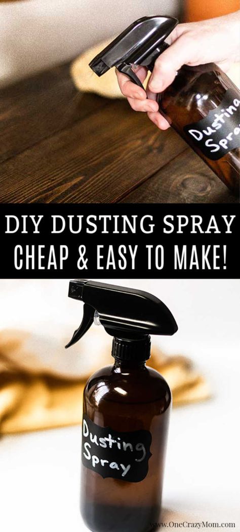 Diy Dusting Spray, Homemade Dusting Spray, Natural Cleaning Products Diy, Homemade Cleaners Recipes, Dusting Spray, Homemade Cleaning Supplies, Diy Cleaning Products Recipes, Cleaner Recipes, Disinfectant Spray