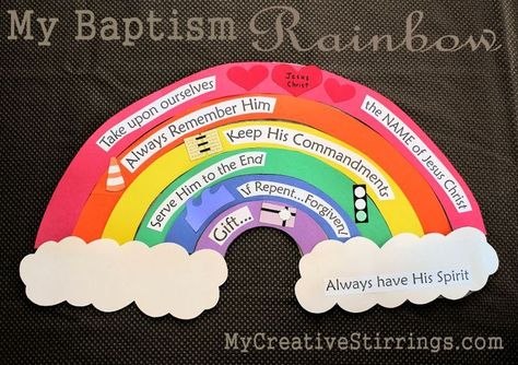 Baptism Talk, When I Am Baptized, Rain Song, Lds Lessons, Yw Activities, Getting Baptized, Fhe Lessons, Lds Baptism, Baptism Ideas