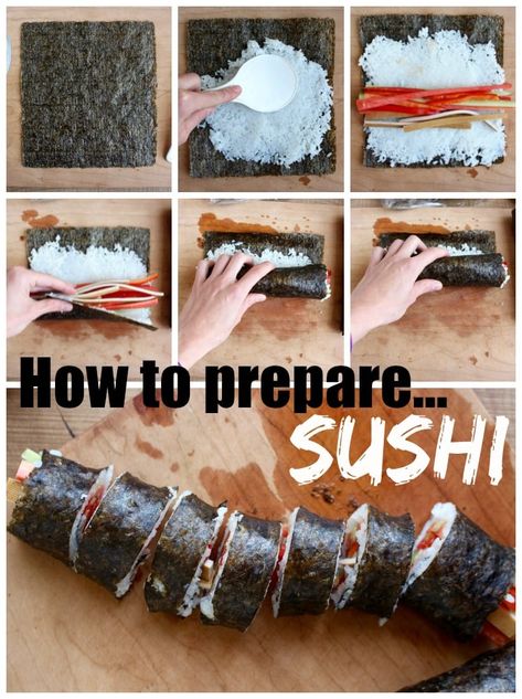 Super Simple Homemade Sushi | The Conscientious Eater How To Do Sushi At Home, Small Home Decoration, Quick Vegan Dinner Recipes, Making Sushi, Mascot Illustration, Make Sushi, Types Of Sushi, Sushi At Home, Vegan Gluten Free Desserts