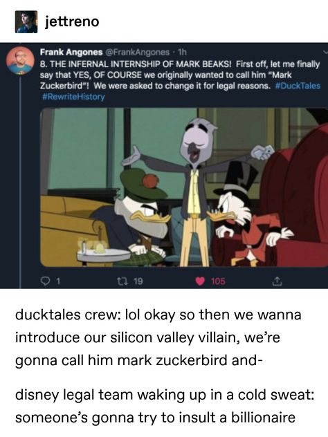 Disney Ducktales, Duck Tales, Funny Tumblr Posts, Disney Memes, Disney Funny, Disney And Dreamworks, Disney Cartoons, Tumblr Funny, Funny Posts