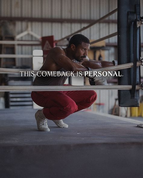 Comeback is always stronger than the setback. • • • #discipline #creed #quote Setback Quotes, Creed Boxing, Creed Quotes, Gym Motivation Wallpaper, Motivational Quotes For Men, Apollo Creed, Winter Arc, Family Love Quotes, Boxing Videos