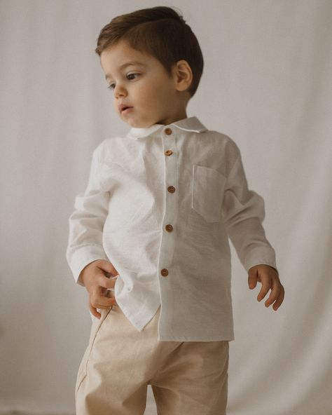 Attention parents of boys! We have the perfect outfit for your guy’s next special occasion! Launching Thursday at 7pm! Our new Archer Shirt and Theo Pants are made from a soft, lightweight linen and cotton blend. A stylish option for a family photoshoot, wedding or any event where your little one can dress to impress. Available in sizes one to six years. Let me know what you think below! ✨ Boys Linen Shirt, Soft Boy Outfits, Hair Accessories Vintage, Vintage Socks, Photoshoot Wedding, Occasion Outfit, Rose Clothing, Girls Special Occasion Dresses, Belle Dress