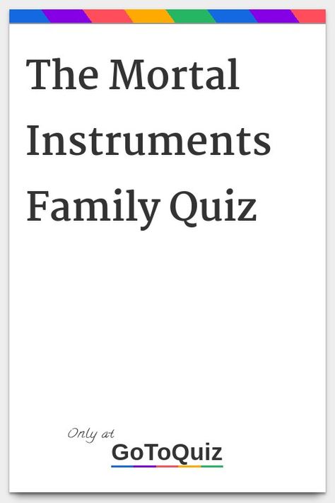 "The Mortal Instruments Family Quiz" My result: Carstairs Shadowhunters Quiz, Mortal Instruments Quotes, Mortal Instruments Funny, Shadow Hunters Book, Clary Y Jace, Family Quiz, Insurgent Quotes, Instrument Families, Mortal Instruments Books