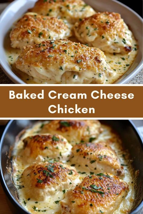 Baked Chicken With Cream Cheese Recipes, Chicken Cream Cheese Casserole Recipes, Bbq Cream Cheese Chicken, Chicken Cream Cheese Tacos, Creamed Cheese Recipes, Cream Cheese Dishes Meals, Baked Chicken And Cream Cheese Recipes, Rotisserie Chicken Cream Cheese Recipes, Chicken With Cream Cheese And Bacon