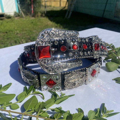 Men's Western Rhinestone- Cowboy Belt- Men's Western Cowboy Belt- Men's Rhinestone-Cowboy Belt.
CA$93.42 Stand Out, Rhinestone Cowboy, Nice Men, Cowboy Belt, Red Stones, Belt Men, Rhinestone Belt, For The, Red Stone