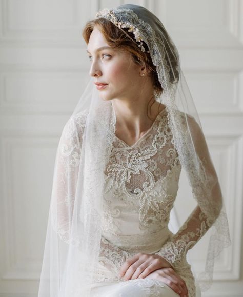 Balinese Wedding, Long Sleeve Lace Wedding Dress, Sleeve Lace Wedding Dress, Wedding Dress Gallery, Long Sleeve Wedding Gowns, Claire Pettibone, Dress Gallery, Long Sleeve Wedding Dress Lace, Lace Veils