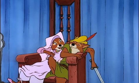 Vsco Posts, Robin Hood 1973, Robin Hood Disney, Maid Marian, Disney Classics, Disney Animals, Old Disney, Disney Aesthetic, Animation Screencaps