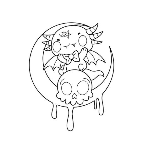 Vector pastel goth coloring page creepy ... | Premium Vector #Freepik #vector #kawaii-character #creepycrawly #pastel-goth #kawaii-coloring-page Spooky Kawaii Coloring Pages, Kawaii Goth Coloring Pages, Creepy Kawaii Pastel Goth Coloring Pages, Pastel Goth Art Kawaii Creepy, Pastel Goth Tattoo Ideas, Creepy Kawaii Coloring Pages, Creepy Coloring Pages For Grown Ups, Satanic Coloring Pages, Easy Colorful Drawings