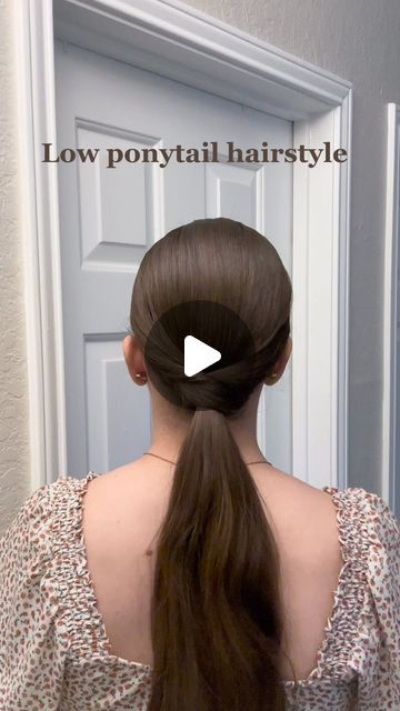 Lei ♡ on Instagram: "Love a low ponytail moment 🌼🤍✨

.
.
.
#hairstyles #hairstylesforwomen #braidedhairstyles #easyhairstyles #braidfordays #peinados #lowponytail #elavatedponytail #ponytail" Side Part Low Ponytail, Low Ponytail Hairstyles, Selfie Challenge, Low Ponytail, Side Part, Ponytail Hairstyles, Love A, Easy Hairstyles, Lei