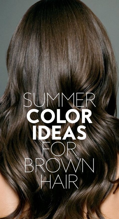 Brunette Colour Ideas, Hair Color 2023 Trends Women Brunette, Brunette Hair Colors 2023, Trending Brunette Hair Color 2023, One Hair Color Ideas For Brunettes, Best Hair Dye Colors For Brunettes, End Of Summer Hair Color Brunette, Brunette Summer Hair 2023 Highlights, Brunette Hair Summer 2023