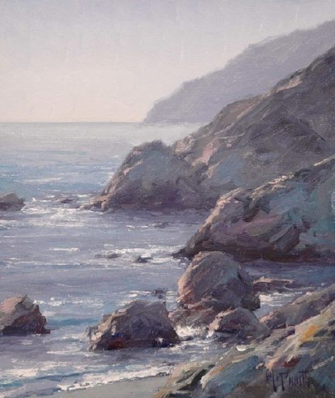 Matt Smith instructional videos available. Learn how to paint loose, bold brushstrokes and capture natural light while painting plein air Paint Trees, Seascapes Art, Plein Air Landscape, Marine Art, Boat Art, Landscape Art Painting, Ocean Scenes, Water Art, Rise And Shine