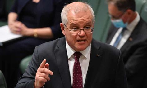 Scott Morrison evades Labor questions on use of ‘Shanghai Sam’ moniker before outright denial | Scott Morrison | The Guardian Setting Up A Trust, Blind Trust, Scott Morrison, Under Pressure, The Guardian, Shanghai, Labor, Speaker, Porter