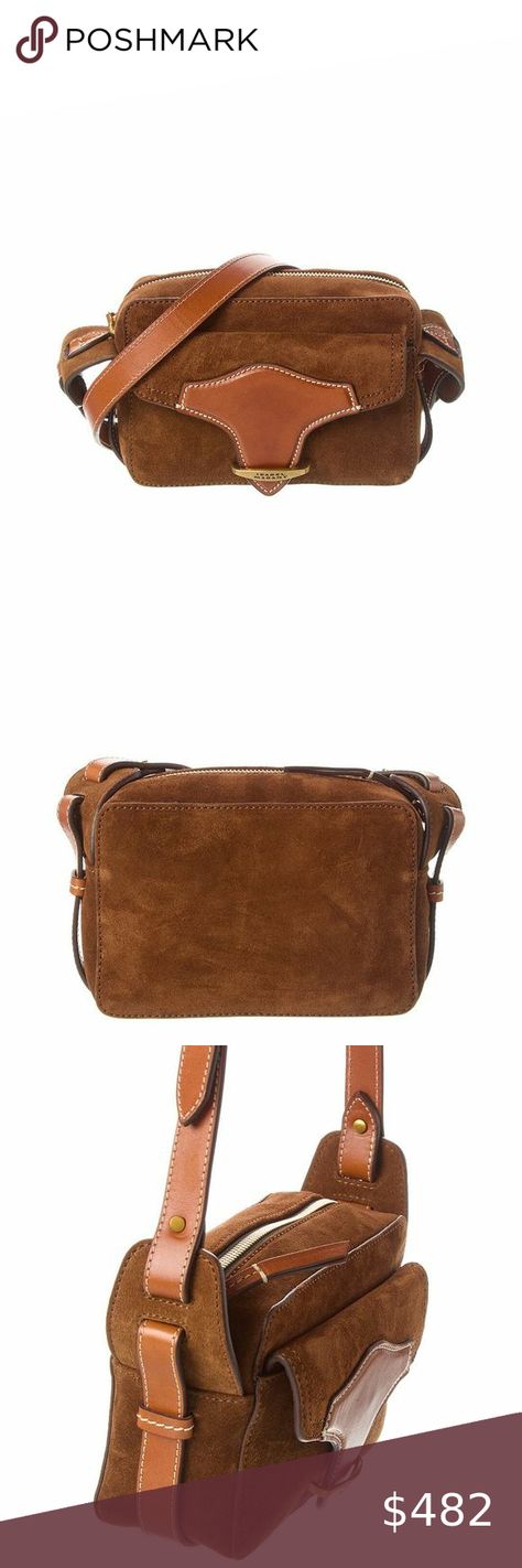 Isabel Marant Wasy Suede & Leather Camera Bag Leather Camera Bag, Isabel Marant, Suede Leather, Camera Bag, Jewelry Watches, Plus Fashion, Leather, Outfit Inspo, Jeans Shoes