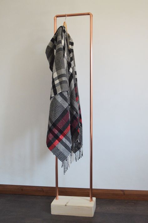 Wood Clothing Rack With Shelves, Copper Clothing Rack, Clothing Rack Brass, Diy Clothes Rack Pipe, Industrial Piping Closet Clothing Racks, Industrial Pipe Clothing Rack, Pipe Clothes Rack, Pipe Rack, Clothing Racks