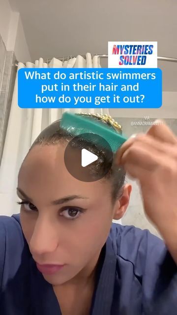 Yahoo Sports on Instagram: "2.5 hours to do an artistic swimmer’s hair is WILD 😳" Swimmers Hair, 5 Hours, Hair Styles, Sports, Hair, On Instagram, Instagram