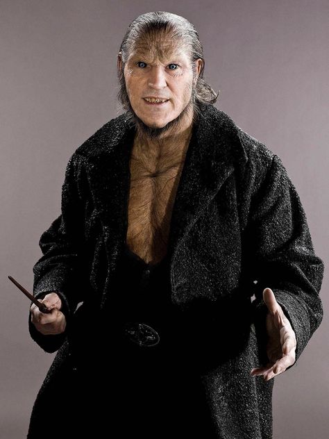 Dave Legeno Dave Legeno, Fenrir Greyback, Harry Potter Character, Michael Gambon, Robbie Coltrane, Fleur Delacour, Barty Crouch Jr, Half Blood Prince, Matthew Lewis