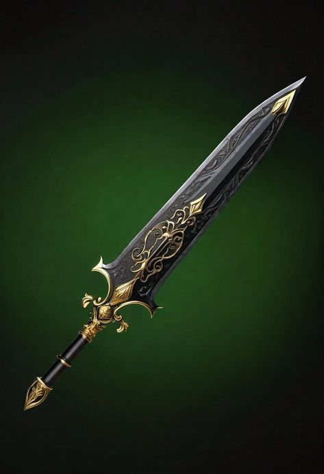 Gunsword Concept, Giant Swords Fantasy, Long Swords Fantasy, Big Swords Fantasy, Fantasy Greatsword, Ultra Greatsword, Gate Of Babylon, Fantasy Blade, Tactical Swords