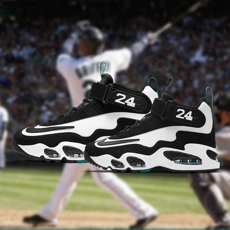 Sneaker News (@sneakernews) posted on Instagram: “...and still the sweetest swing in baseball history.⁠ ⁠ Ken Griffey Jr.'s Nike Air Griffey Max 1 is returning to stores on February 15th in…” • Jan 17, 2021 at 11:01pm UTC Ken Griffey Jr Shoes, Nike Griffey, Nike Air Griffey Max 1, Air Griffey Max 1, Ken Griffey Jr, Baseball Shoes, Nike Fashion Shoes, Ken Griffey Jr., Griffey Jr