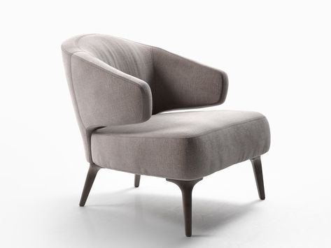 Minotti Lounge Chair, Elevation Presentation, Armchair Minotti, Small Scale Sofa, Armchairs Living Room Modern, Grey Armchair, Armchair Furniture, Fitted Furniture, Arm Chairs Living Room