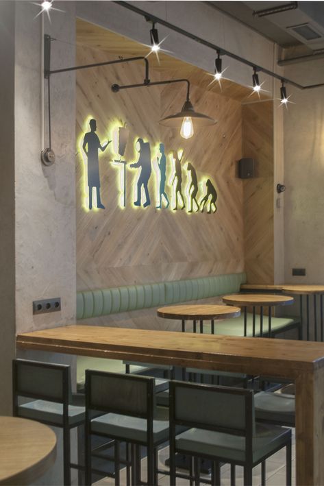 Grill Bar Design, Shawarma Cafe Design, Fast Food Cafe Interior Design, Resturant Ideas Design Interiors Fast Food, Street Food Interior Design, Shawarma Shop Design Ideas, Fast Food Interior Design Ideas, Street Food Design Ideas Restaurants, Shawarma Restaurant Interior Design