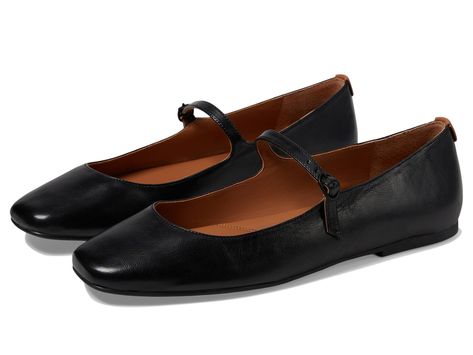 PRICES MAY VARY. Mary Jane Flat. Leather upper. Comfort insole. Flexible insole. Cheap Leather Ballet Flats With Closed Toe, Mock Short Row Heel, Shoes French Women Wear, Parisian Shoes, Women's Mary Jane Shoes, Flat Shoes Black, Women's Flat Shoes, Mary Jane Flats, Mary Jane Shoes