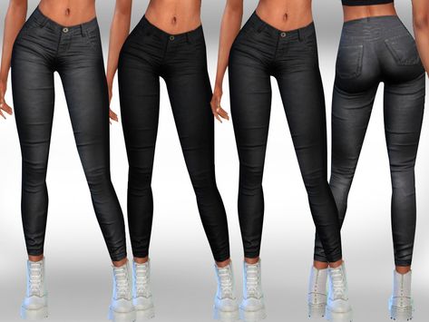 Sims 4 — Female Grey Toned Casual Pants by saliwa — Female Grey Toned Casual Pants 3 colours fron light grey to black. #featuredartist Sims 4 Female Pants, Sims 4 Cc Trousers, Sims4 Clothing, Sims 4 Jobs, Black Sims, Female Sims, Sims 4 Challenges, Sims 4 Cc Download, Sims Clothes