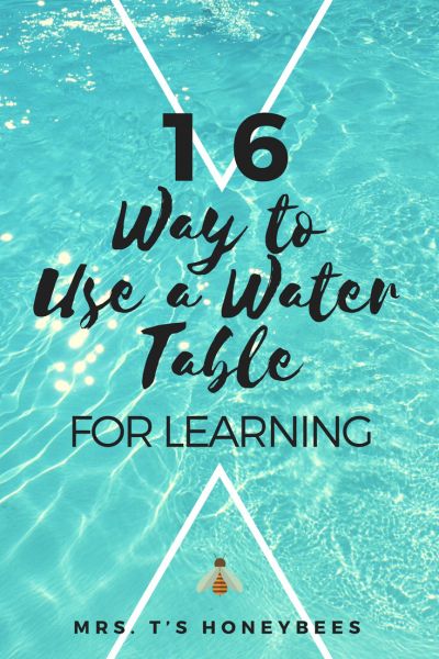 16 Ways to Teach Using a Water Table – From our Homeschooling Home to Yours Water Table Ideas Kindergarten, Preschool Water Table Ideas, Kindy Classroom, Water Table Activities, Water Experiments, Work Outside, Homeschool Preschool Activities, Printable Lesson Plans, Teaching Lessons