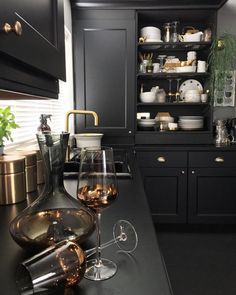 Bedroom Revamp, Moody Kitchen, L Kitchen, Gothic Kitchen, Texture Ideas, Bedroom Colour, Dark Paint, Grey Dining Room, Victorian Kitchen