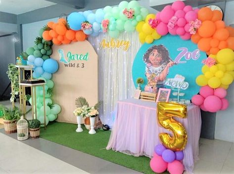 Encanto Backdrop, Disney Encanto, Birthday Photography, Event Themes, Kids Birthday, Party Ideas, Disney, Cake, Birthday