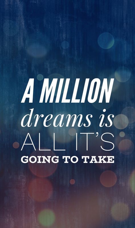 A million dreams lyrics The Greatest Showman Paper Quotes, A Million Dreams, Million Dreams, Paper Quote, Quotes Songs, Wallpaper Lyrics, The Greatest Showman, Ideas Quotes, Musical Movies